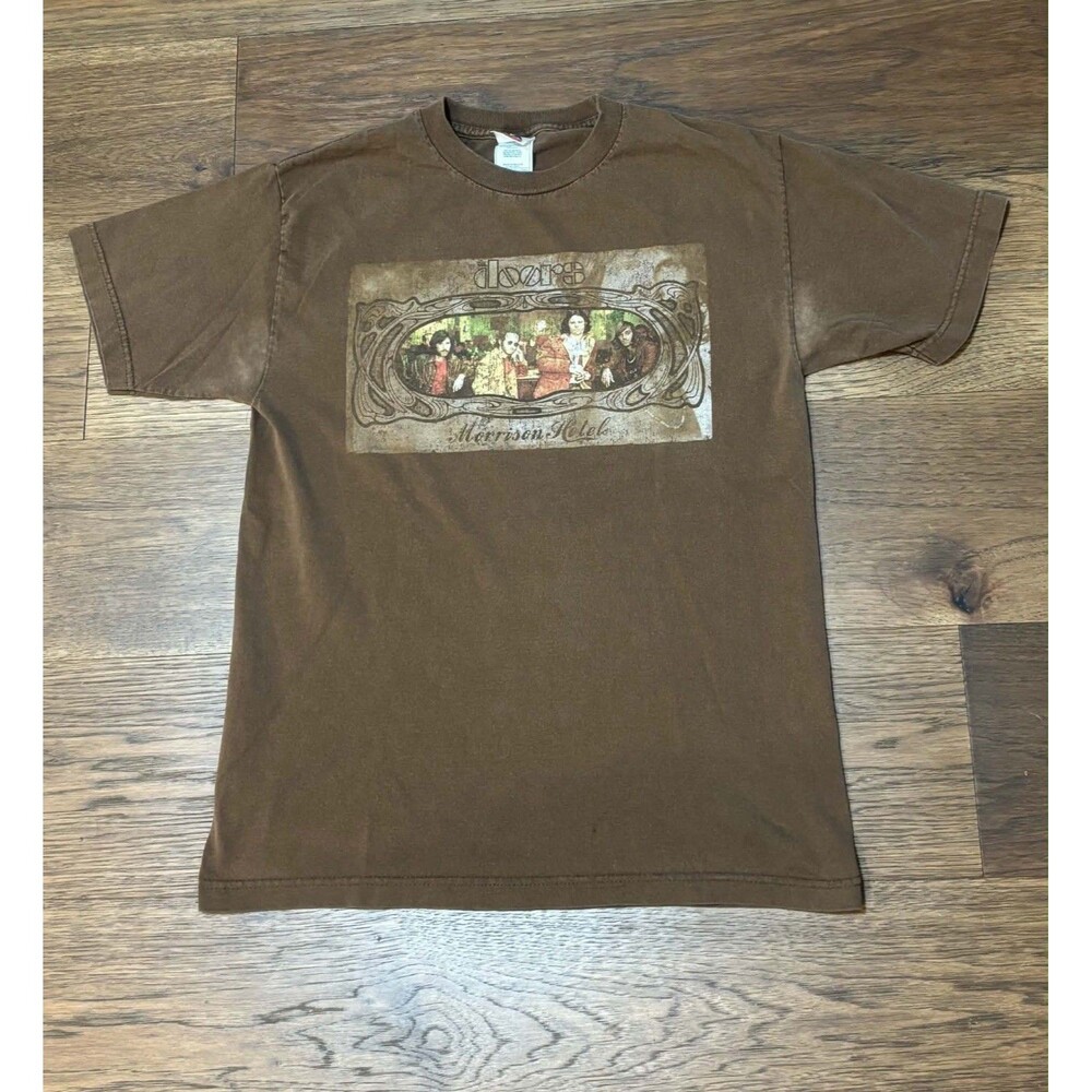 Vintage The Doors Band Morrison Hotel T-Shirt Band Tee Adult Size Medium